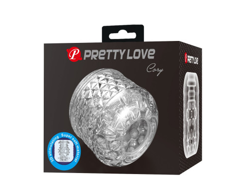Прозрачный мастурбатор Cory