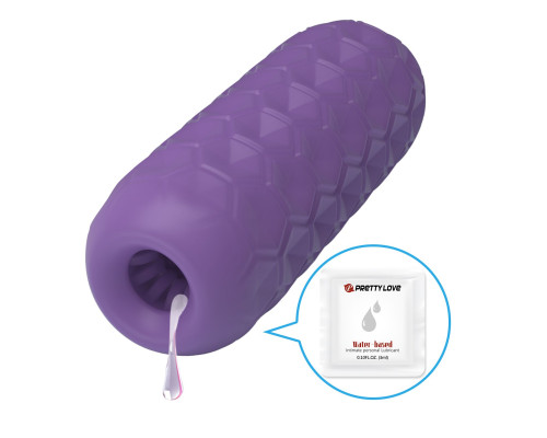 Фиолетовый мастурбатор Venus-X Twin balls