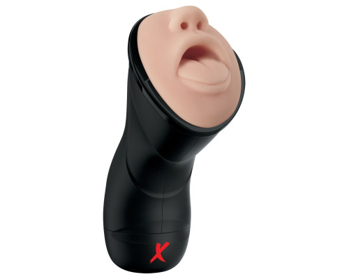 Мастурбатор-ротик Deep Throat Vibrating Stroker