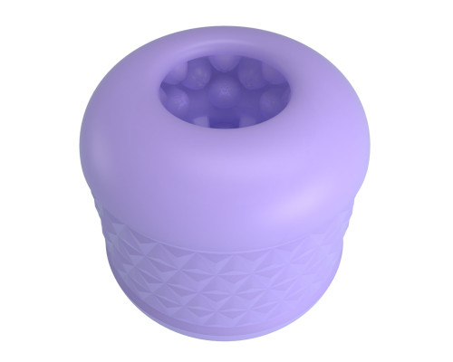 Сиреневый сквозной мастурбатор Cory