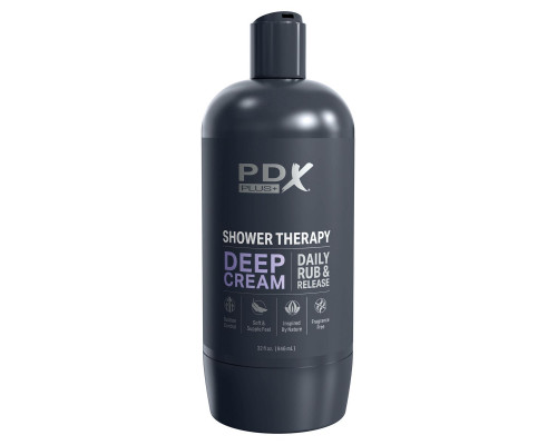 Мастурбатор в бутылке Shower Therapy Deep Cream