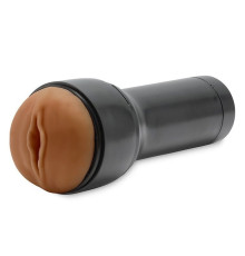 Коричневый мастурбатор-вагина Feel Stroker