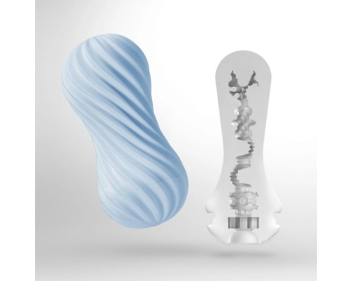 Мастурбатор Tenga Flex Bubbly Blue