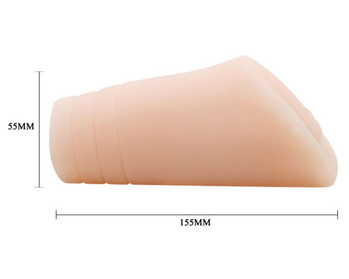 Мастурбатор с нежными розовыми губками