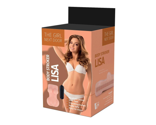 Телесный мастурбатор-вагина Lisa