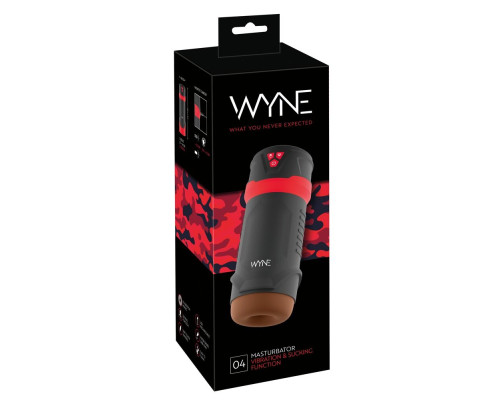 Мастурбатор с эффектом вакуума WYNE Masturbator 04
