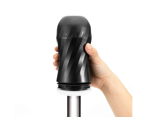 Мастурбатор с регулируемой плотностью обхвата Custom Strength CUP Twist Ripple