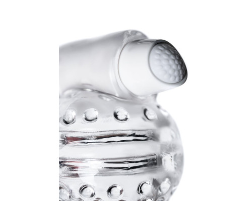 Прозрачный мастурбатор Lingam Shakti