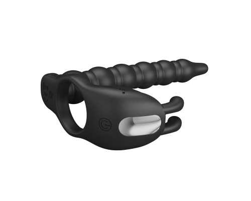 Черная насадка для двойного проникновения Blackney