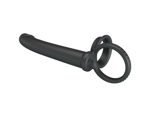 Черная насадка для двойного проникновения Moses