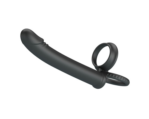 Черная насадка для двойного проникновения Moses