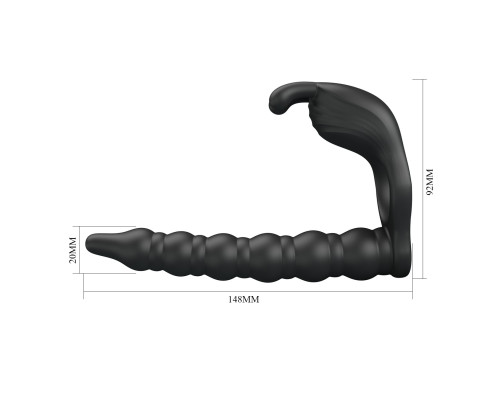 Черная насадка для двойного проникновения Blackney