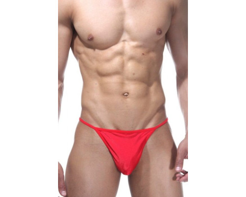 Мужские трусы-стринги на тонких бретелях