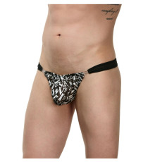 Мужские трусы-тонги с принтом в виде букв