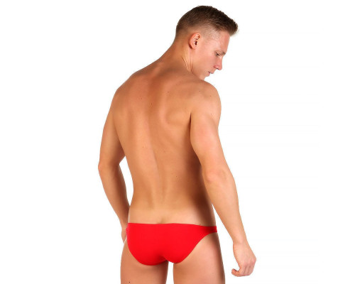 Хлопковые трусы-слипы с заниженной посадкой