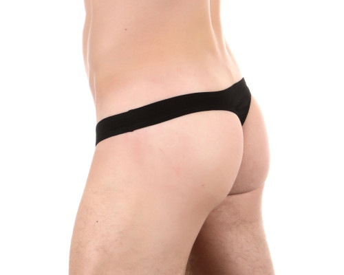 Сексуальные низкие трусы-тонги из хлопкового полотна