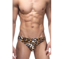 Мужские трусы-тонги леопардовой расцветки
