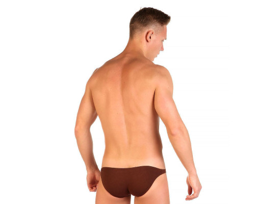 Хлопковые трусы-слипы с заниженной посадкой