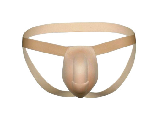 Мужской пуш-ап вкладыш бежевого цвета