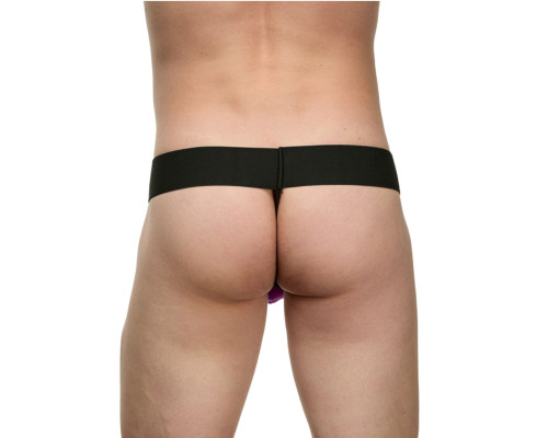 Мужские трусы-стринги на широком поясе