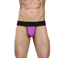 Мужские трусы-стринги на широком поясе