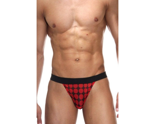 Мужские трусы-тонги в горох