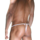 Мужские трусы-стринги с легкой рюшевой отделкой