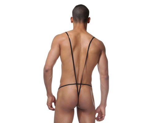 Мужское боди на лямках