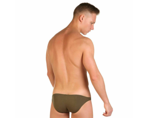 Хлопковые трусы-слипы с заниженной посадкой