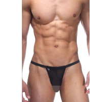 Мужские стринги из эластичной мягкой сетки
