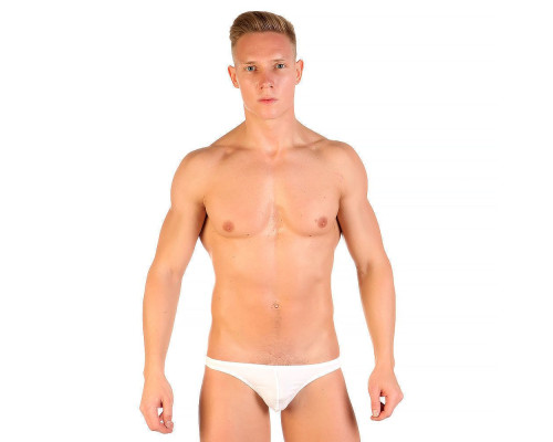 Хлопковые трусы-слипы с заниженной посадкой