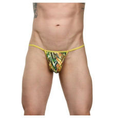 Мужские принтованные трусы-тонги