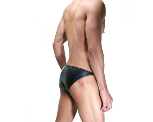 Мужские трусы-слипы с металлическим декором по бокам