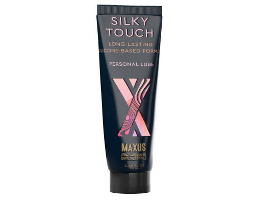 Интимный гель на силиконовой основе MAXUS Silky Touch - 75 мл.