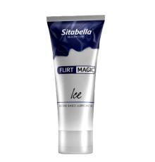Силиконовая гель-смазка FLIRT MAGIC Ice с лёгким пролонгирующим эффектом - 75 мл.