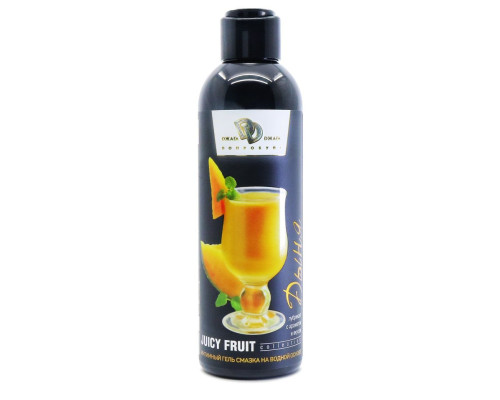 Интимный гель на водной основе JUICY FRUIT с ароматом дыни - 200 мл.