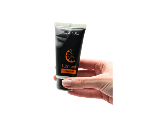 Съедобный лубрикант JUJU с ароматом грейпфрута - 50 мл.
