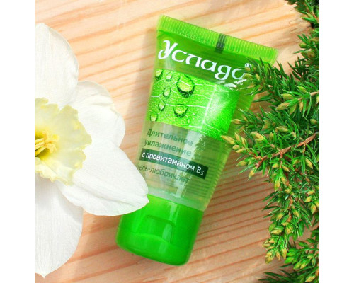 Увлажняющий гель-смазка с провитамином В5  Услада  - 60 гр.