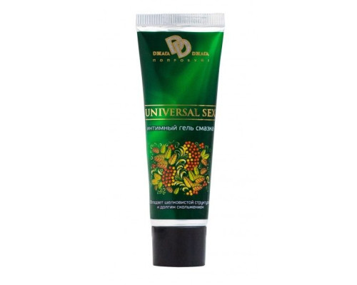Интимный лубрикант на водной основе UNIVERSAL SEX - 30 мл.