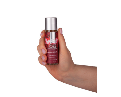 Лубрикант на водной основе JO H2O Red Velvet Cake Flavored Lubricant - 60 мл.