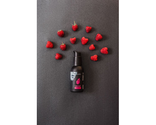 Съедобный лубрикант JUJU с ароматом малины - 100 мл.