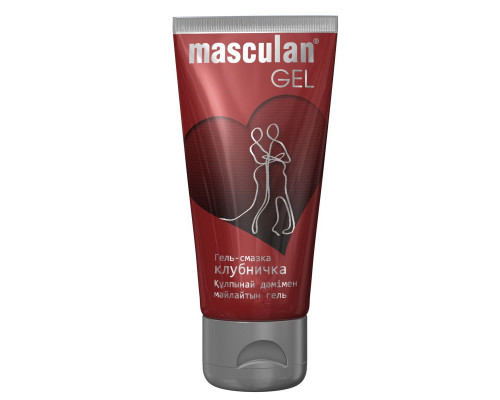 Гель-лубрикант на водной основе  Клубничка  с ароматом клубники - 50 мл.