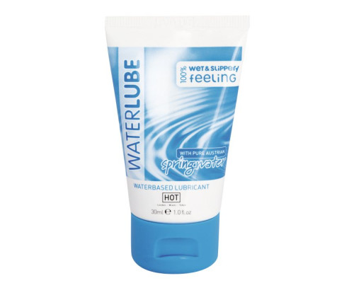 Гель-смазка на основе чистой родниковой воды WaterLube - 30 мл.