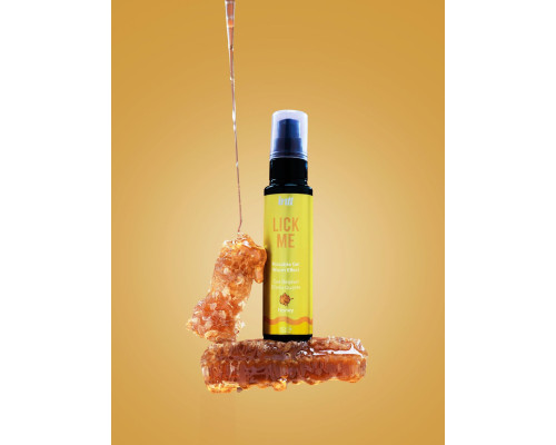 Гель Lick Me с согревающим эффектом и ароматом мёда - 50 мл.