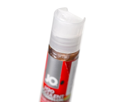 Лубрикант на водной основе с ароматом арбуза JO Flavored Watermelon - 30 мл.