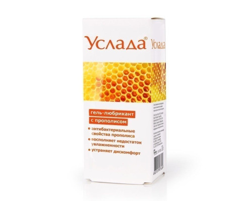 Гель-лубрикант  Услада  с прополисом - 30 гр.