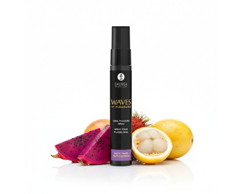 Оральный спрей Waves of Pleasure с ароматом экзотических фруктов - 20 мл.