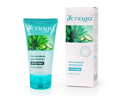 Гель-лубрикант  Услада  с алое вера - 60 гр.