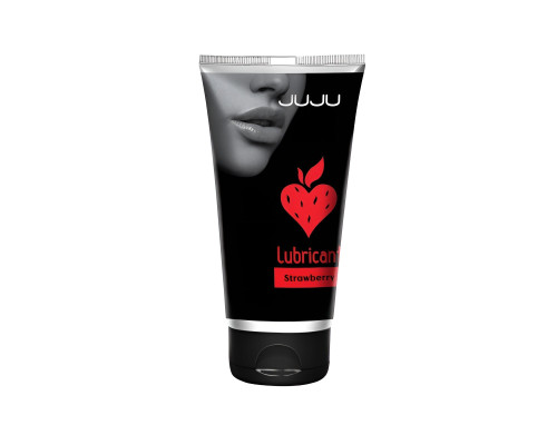 Съедобный лубрикант JUJU со вкусом клубники - 50 мл.