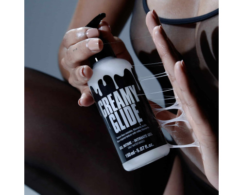 Лубрикант на водной основе Creamy Glide с консистенцией спермы - 150 мл.